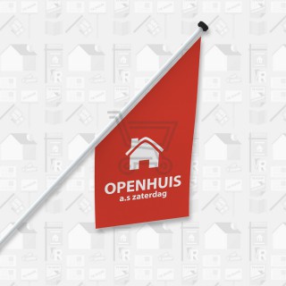 Standaard open huis gevelvlag